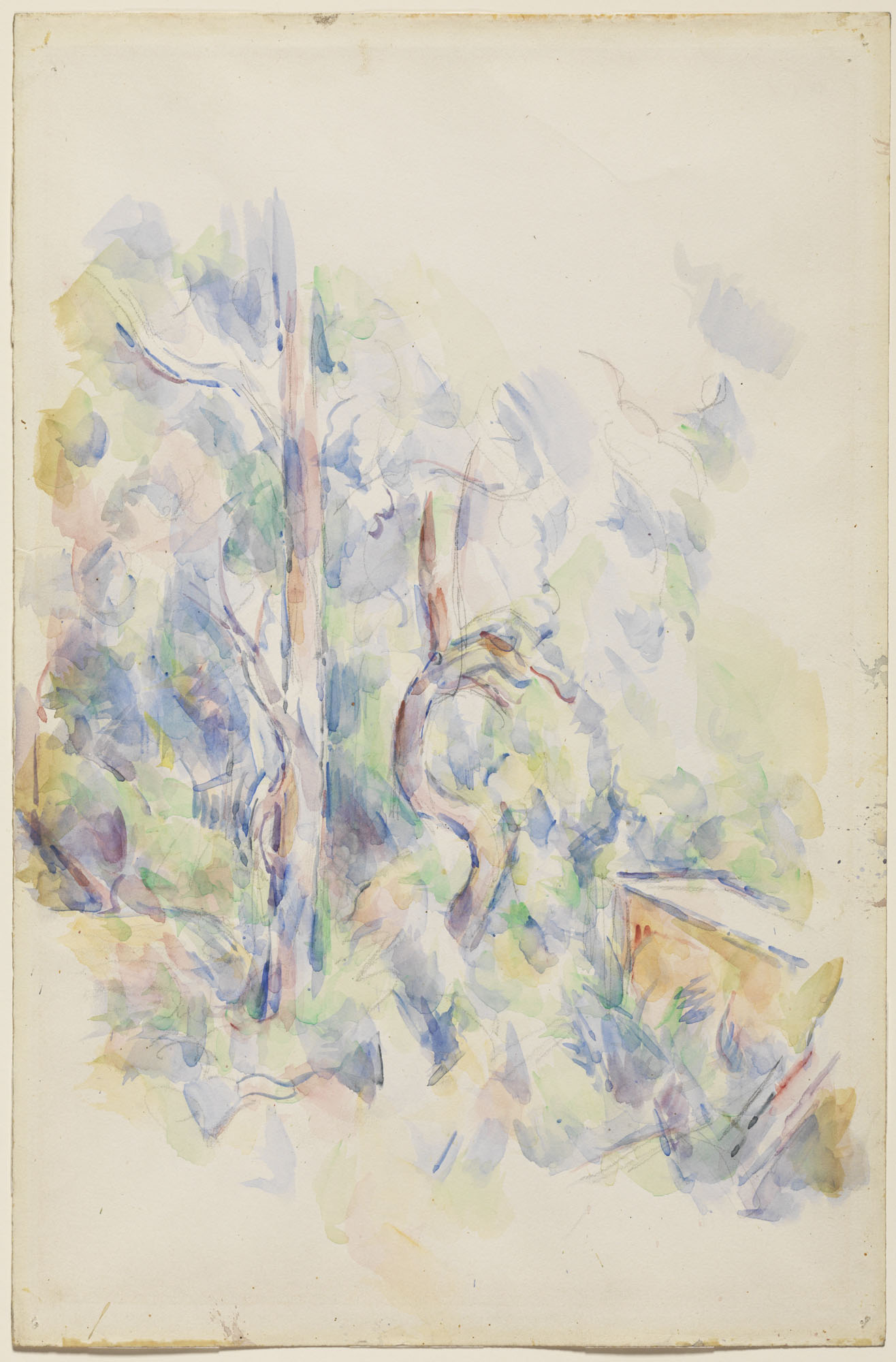 Trees and Cistern in the Park of Château Noir - Pearlman Collection